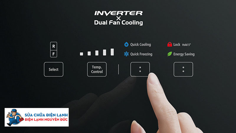 Hướng dẫn biện pháp chỉnh nhiệt độ tủ giá buốt hitachi inverter