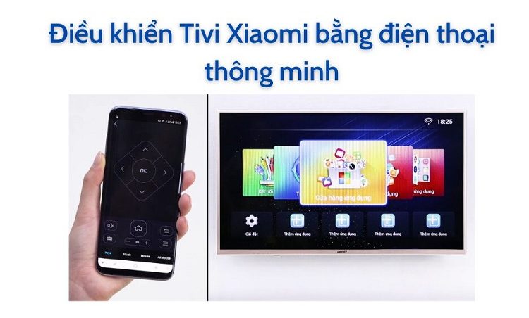 Hướng dẫn cách tinh chỉnh tivi mi bằng điện thoại cảm ứng thông minh android iphone