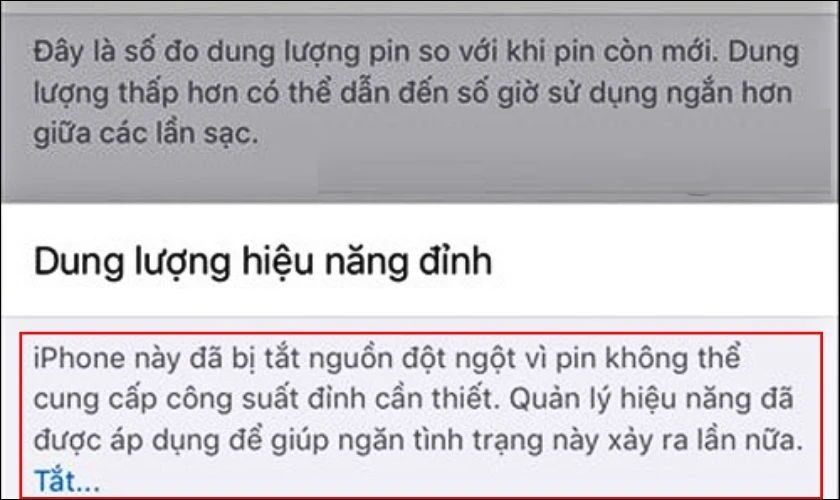 Tình trạng pin gia hạn là gì