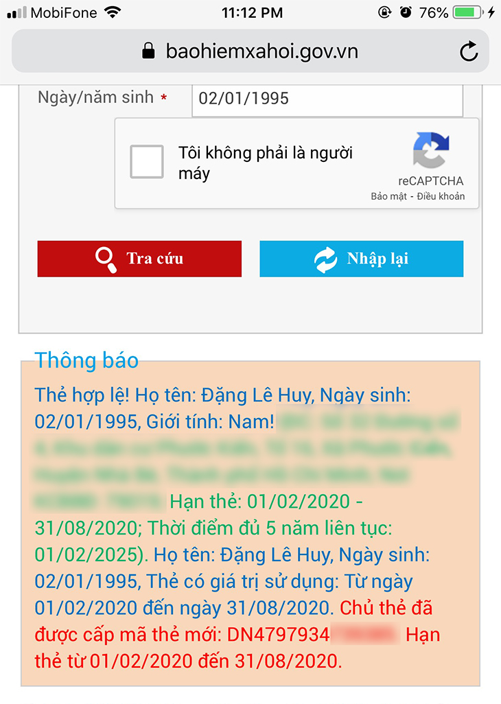 Cách tra cứu vãn mã số thẻ bảo đảm y tế thời hạn giá chỉ trị áp dụng thẻ bhyt  cụ thể nhất