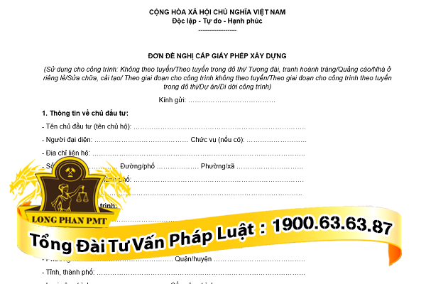Mẫu đối kháng xin sửa chữa thay thế nhà ở Mẫu solo xin sửa chữa thay thế nhà ở