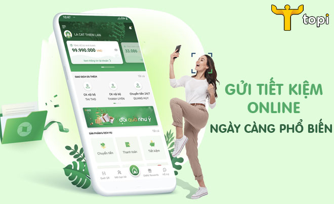 Gửi tiết kiệm online là gì